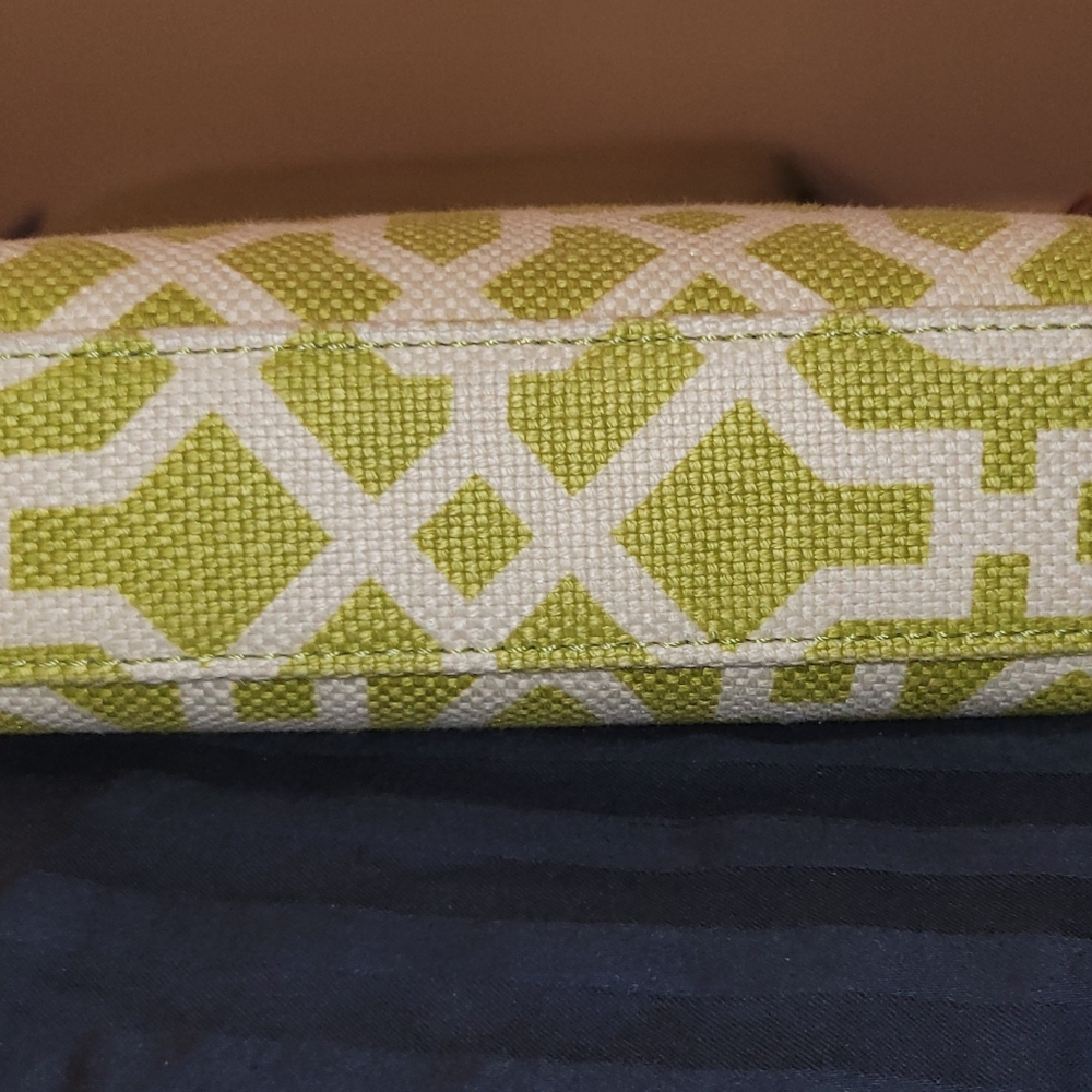 Spartina 449 Heyward Hipster Linen & Leather NWOT - Picture 4 of 6